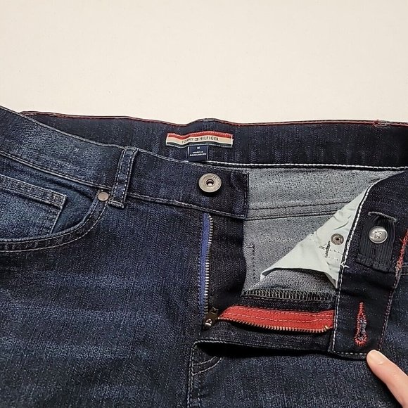 Tommy Hilfiger Slim Stretch Revolution Jeans Size 16 Boys NWOT Adjustable Waist - Picture 7 of 16
